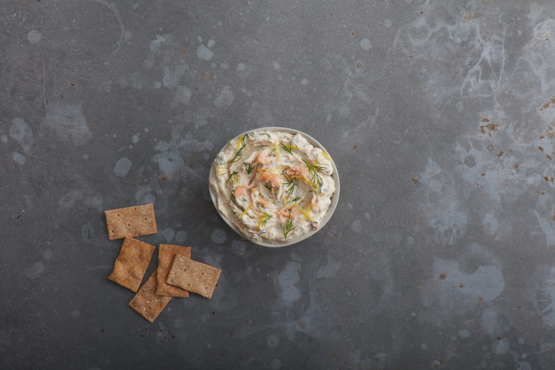 Salmon and dill dip