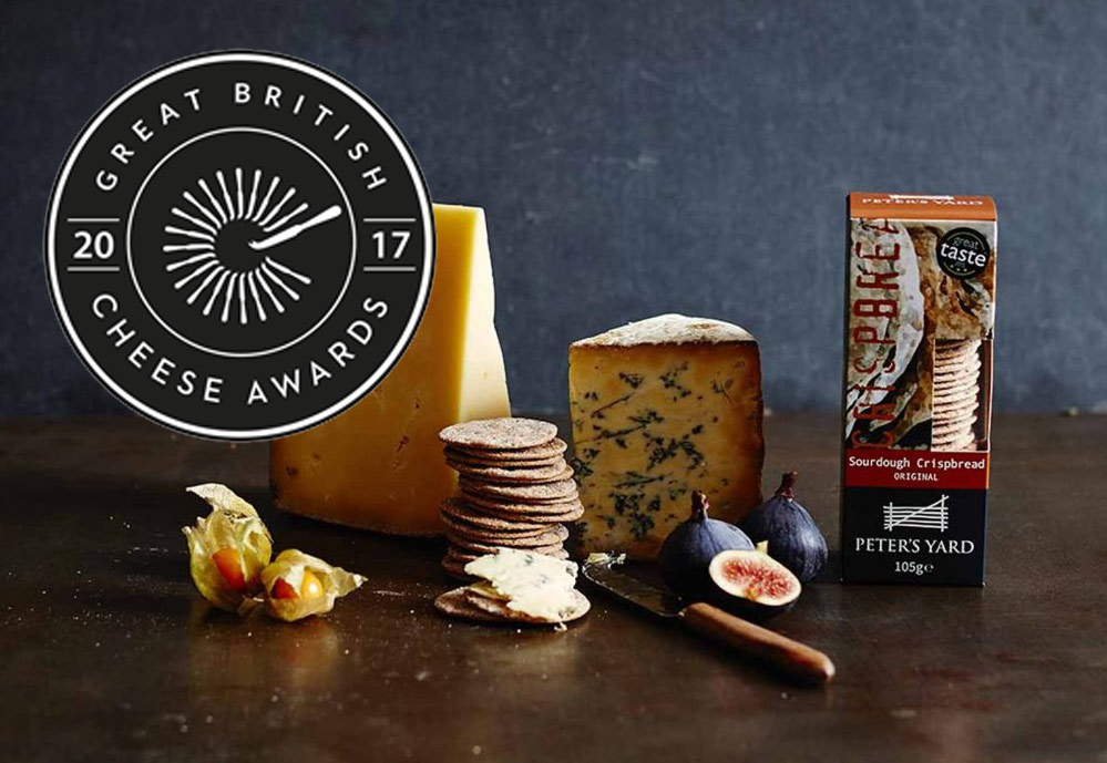 Great British Cheese Awards with Peter's Yard Crackers