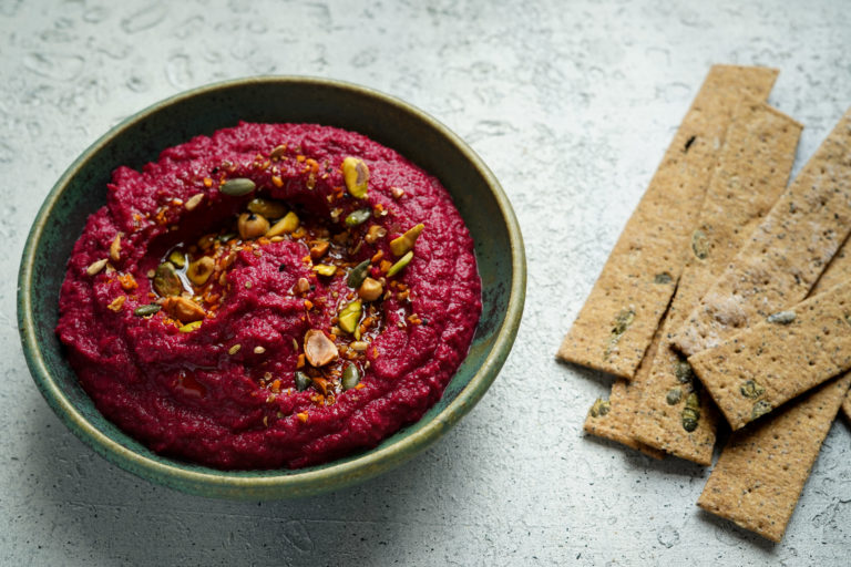 Beetroot hummus recipe